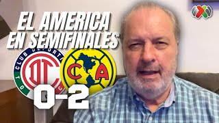 AMÉRICA EN SEMIFINALES  Toluca vs Club América  Cuartos de Final Torneo Apertura 2024 Liga MX [upl. by Erik835]