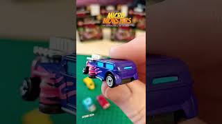 MICRO MONSTERS MINIATURE 187 DIECAST COLLECTOR CARS HOTWHEELS MATCHBOX MONSTER JAM MATTEL [upl. by Enimrac991]