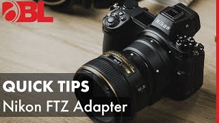 Nikon FTZ Adapter Autofocus Performance  BL Quick Tips [upl. by Hans]