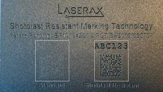 Shotblast Resistant Marking [upl. by Lairea]