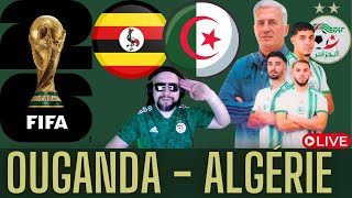 🔴🇺🇬🇩🇿 OUGANDA  ALGERIE LIVE  ELIMINATOIRES COUPE DU MONDE 2026  FOOTBALL [upl. by Veleda]