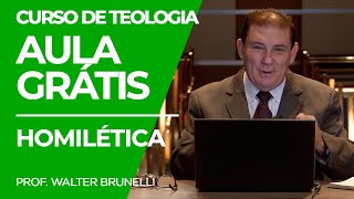 AULA GRÁTIS Homilética a arte de pregar  Como preparar certo  Curso de Teologia Ministério IDE [upl. by Villada603]