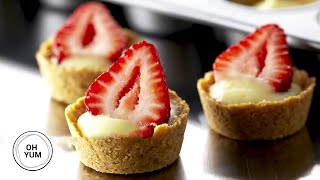 Professional Baker Teaches You How To Make CREAM TARTS [upl. by Gilbart]