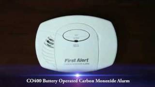 Basic Battery Operated Carbon Monoxide Alarm CO400 [upl. by Ecirtaeb652]