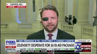 Dan Crenshaw Discusses Border Funding and Harvard President on Fox Business The Bottom Line [upl. by Ettenim782]