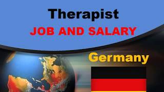 Therapist Salary in Germany  Jobs and Wages in Germany [upl. by Eniamurt]