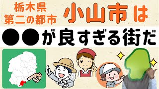 【これはすごい】栃木・第二の都市「小山市」は、●●が良い街【群馬と栃木の「おとなり劇場」】 [upl. by Yemiaj423]