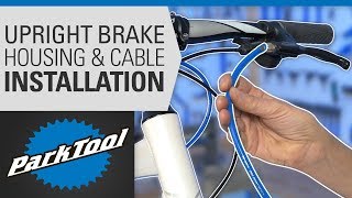 Brake Housing amp Cable Installation  Upright Bars [upl. by Asil]