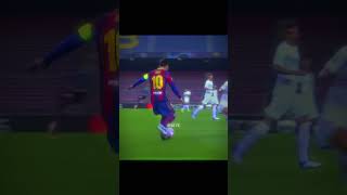 Messi Dribbling skills🥶 football messi [upl. by Adraynek477]