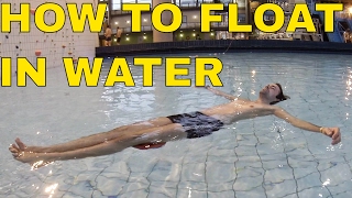 How To Float In Water  How To Float On Your Back For Beginners [upl. by Agamemnon328]