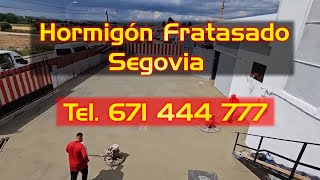 Hormigón Fratasado Segovia『Tel 671444777』 [upl. by Eterg786]