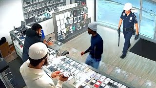 CELL PHONE THIEVES CAUGHT ON CAMERA [upl. by Greene]