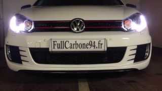 Test  phares look xenon golf 6  Fullcarbone94fr [upl. by Orips]