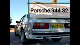 Porsche 944 S2  A Quick Drive  Exhaust Sound [upl. by Nanda]