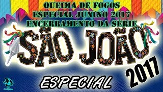 Queima de fogos  São João 2017 [upl. by Anawd]