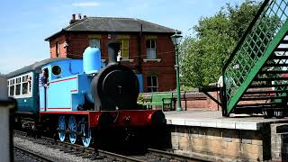 Hunslet 3782 Arthur at Epping Ongar Railway  29th June 2024  North Weald Station [upl. by Elicia]