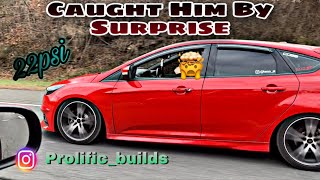 Saab 93 Aero VS Ford Focus ST  Took Him To Gapplebees [upl. by Nilla10]