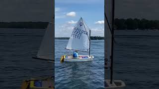 Opti Green regatta footage [upl. by Geilich]