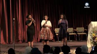 Shut De Door  Celestial Trioio LIVE  JRC Camp Meeting [upl. by Yeldah]