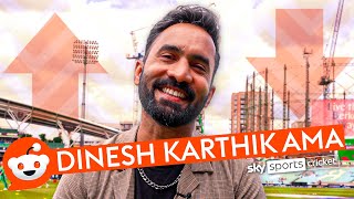 quotThe TOUGHEST bowler I faced in my career isquot ⚡  Dinesh Karthik Reddit AMA [upl. by Enyawal14]