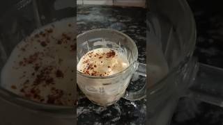 234 method se instant Cappuccino coffee without machineshorts food recipe ytshorts [upl. by Ahsatin]