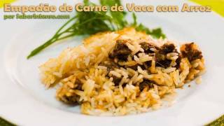 Empadão de Carne de Vaca com Arroz [upl. by Niven]