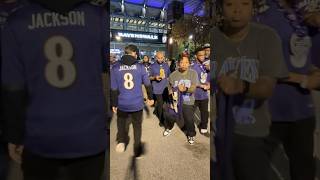 Purple Friday After A TNF🏈 Dub 💜🖤 flocknation ravensflock ravensnation baltimore [upl. by Ralph]