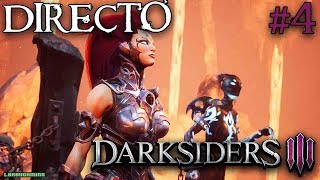 DarkSiders III  Directo 4  Español  Guia Apocaliptico  Opcionales  Trofeos Perdibles  Ps4 Pro [upl. by Desberg]