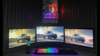 BUILDING A DREAM GAMING SETUP  СОБРАЛ ИГРОВОЕ РАБОЧЕЕ МЕСТО МЕЧТЫ [upl. by Marrin]