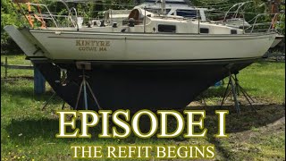 Contessa 26 Refit ep1  Introduction and Completed Projects [upl. by Letha]