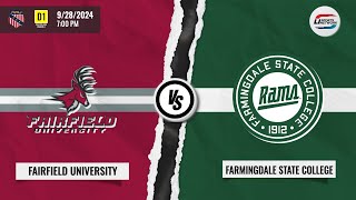 RECAP  AAU Division 1 Mens Ice Hockey  Fairfield University vs Farmingdale State College [upl. by Enyal]