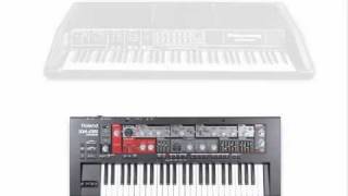 Moog Polymoog vs Roland SH201 [upl. by Harlene]