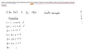 Example Disproof by Counterexample [upl. by Jain]