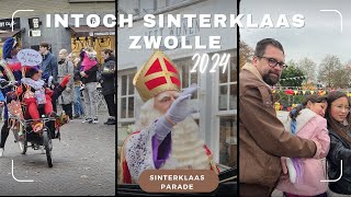 Intoch Sinterklaas En Sinterklaas Parade Zwolle 2024 sinterklaas intochsinterklaas zwartepiet [upl. by Everick575]