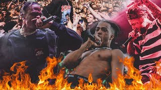 THE MOST LIT LIVE SHOWS amp CONCERTS COMPILATION Ft Travis Scott Lil Uzi Vert XXXTentacion [upl. by Bascio]