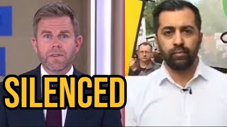 Humza Yousaf shuts up Sky News presenter for pushback on protest against Israel  Janta Ka Reporter [upl. by Aerdnaxela]