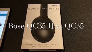 Bose QC35 vs QC35 II [upl. by Nahtannoj]