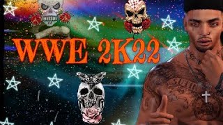 WWE 2K22 Jayden Creation Tattoos amp Face [upl. by Acenom754]