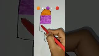 Drawing Icecream drawing artist art shorts [upl. by Nohshan]