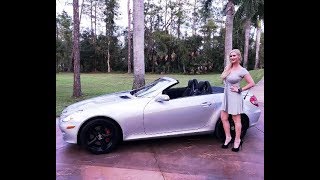 2006 MercedesBenz SLK350 Review wMaryAnn For Sale by AutoHaus of Naples [upl. by Shuler]