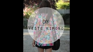 DIY  Easy and quick Kimono Jacket [upl. by Ytissac]