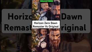 Horizon Zero Dawn Remaster Vs Original Graphics Comparison [upl. by Aivek]