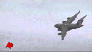 Raw Video Military Releases C17 Crash Footage [upl. by Chuu]