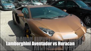 Lamborghini Aventador vs Huracan [upl. by Ait]