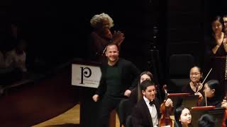 Philadelphia’s AllCity High School Band surprises Yannick NézetSéguin on his birthday [upl. by Talmud596]