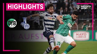 VfB Lübeck  MSV Duisburg  Highlights 3 Liga  MAGENTA SPORT [upl. by Knighton]