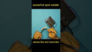 DIY Portable Spot Welder Build Your Own in Minutes diy diyprojects [upl. by Jaine]