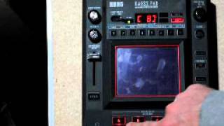 KORG KP3 KAOSS PAD  Easy Start Sample Tutorial [upl. by Kermit]