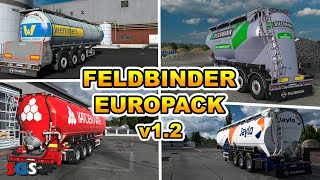 ETS2 150 Feldbinder Europack v12 [upl. by Callida]