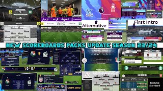 NEW SCOREBOARDS PACKS UPDATE SEASON 2324  ALL PATCH COMPATIBLE  REVIEWS GAMEPLAY [upl. by Dore]